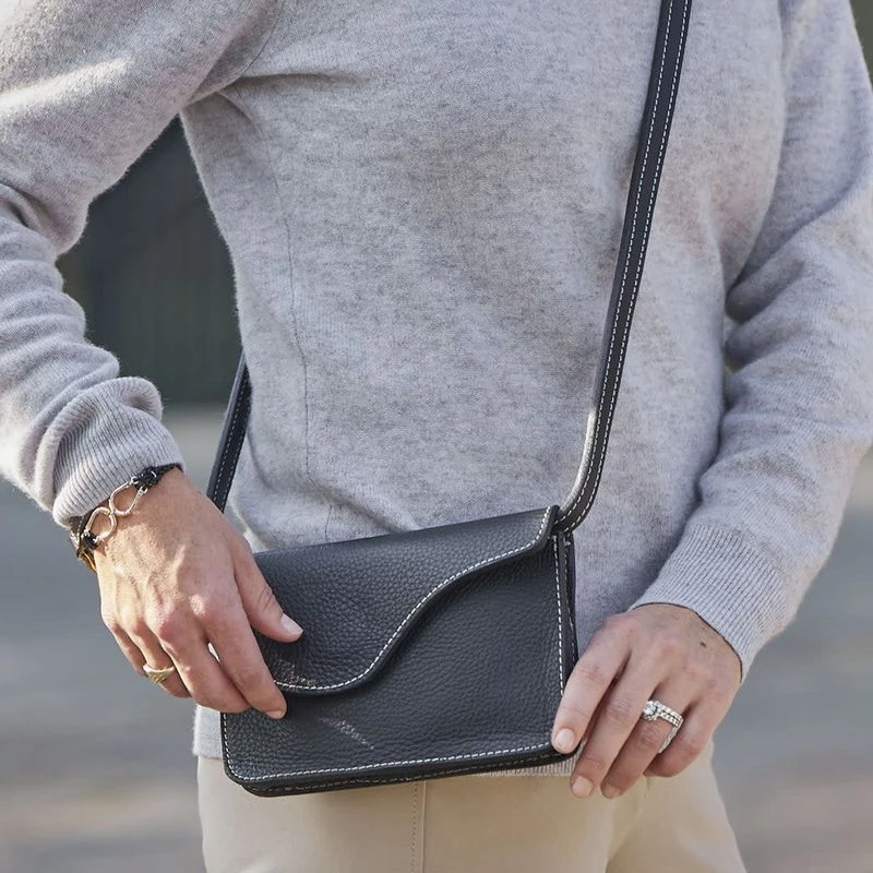 Oughton Paddock Convertible Belt Bag - Classic Black 6 Oughton Paddock Convertible Belt Bag - Classic Black - Image 4