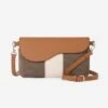 Oughton Vintage Canvas Paddock Crossbody - Timeless Taupe/Caramel -Equestrian Supplies Shop 603829 800 800