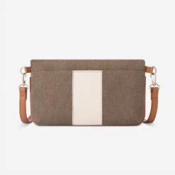 Oughton Vintage Canvas Paddock Crossbody - Timeless Taupe/Caramel 8 Oughton Vintage Canvas Paddock Crossbody - Timeless Taupe/Caramel -Equestrian Supplies Shop 603831 800 800