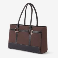 Oughton Derby Work Tote - Heritage Brown/Black