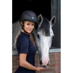 Trauma Void Lynx Smooth Top Helmet - Black -Equestrian Supplies Shop 604218 800 800