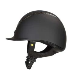 Trauma Void Pardus Smooth Helmet - Black Sand -Equestrian Supplies Shop 604273 800 800