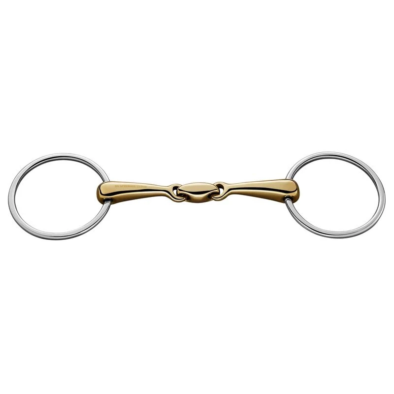 Herm Sprenger Loose Ring Snaffle Bit 16mm Double Joint 3 Herm Sprenger Loose Ring Snaffle Bit 16mm Double Joint