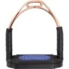 Herm Sprenger Bow Balance Stirrups - Bronze/Black/Blue Pad -Equestrian Supplies Shop 605131 800 800
