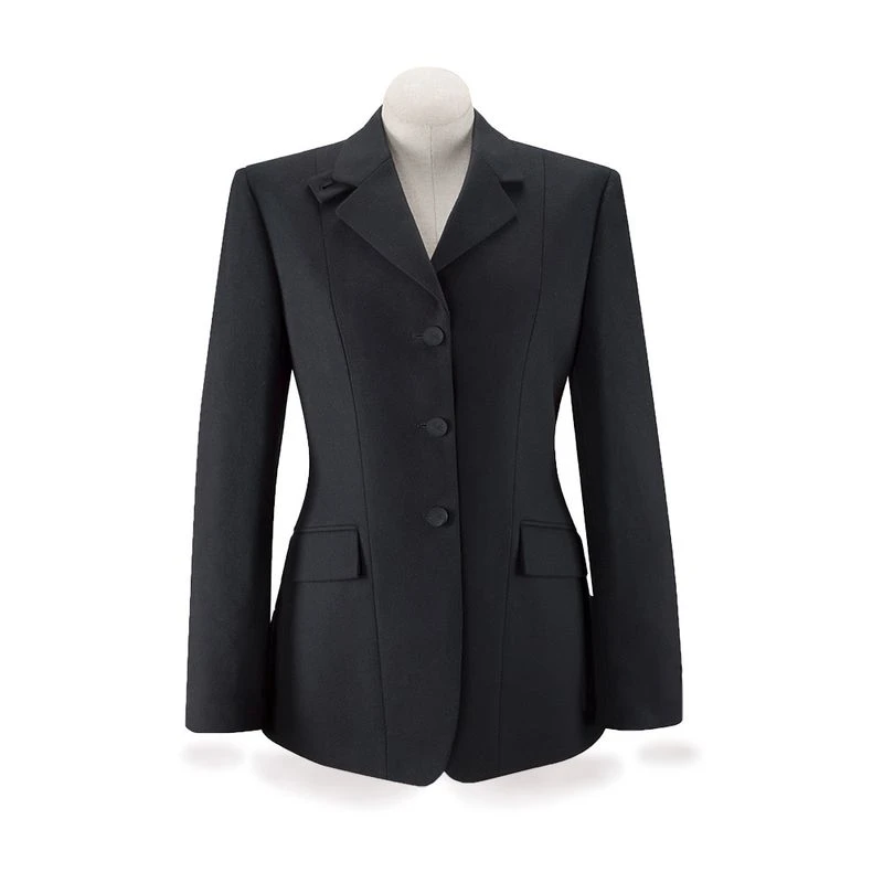 RJ Classics Women's Fairfield Melton Show Coat - Black 3 RJ Classics Women's Fairfield Melton Show Coat - Black