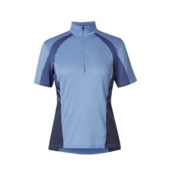 Kerrits Women's Always Cool Solid Ice Fil Short Sleeve Shirt - Lake