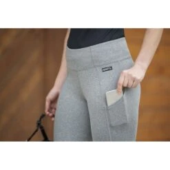 Kerrits Women's Free Style Knee Patch Pocket Tights - Charcoal Heather/Black 11 Kerrits Women's Free Style Knee Patch Pocket Tights - Charcoal Heather/Black -Equestrian Supplies Shop 610823 800 800