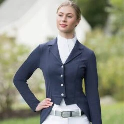 Ovation Women's Elegance Dressage Short Tail Coat - Navy 5 Ovation Women's Elegance Dressage Short Tail Coat - Navy -Equestrian Supplies Shop 616133 800 800