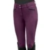 Ovation Women's Elegance Dynamic Full Seat Breeches - Berry/Black -Equestrian Supplies Shop 616237 800 800