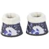Ovation Altitude Print Bell Boots - Blue Whimsical Horses -Equestrian Supplies Shop 617261 800 800