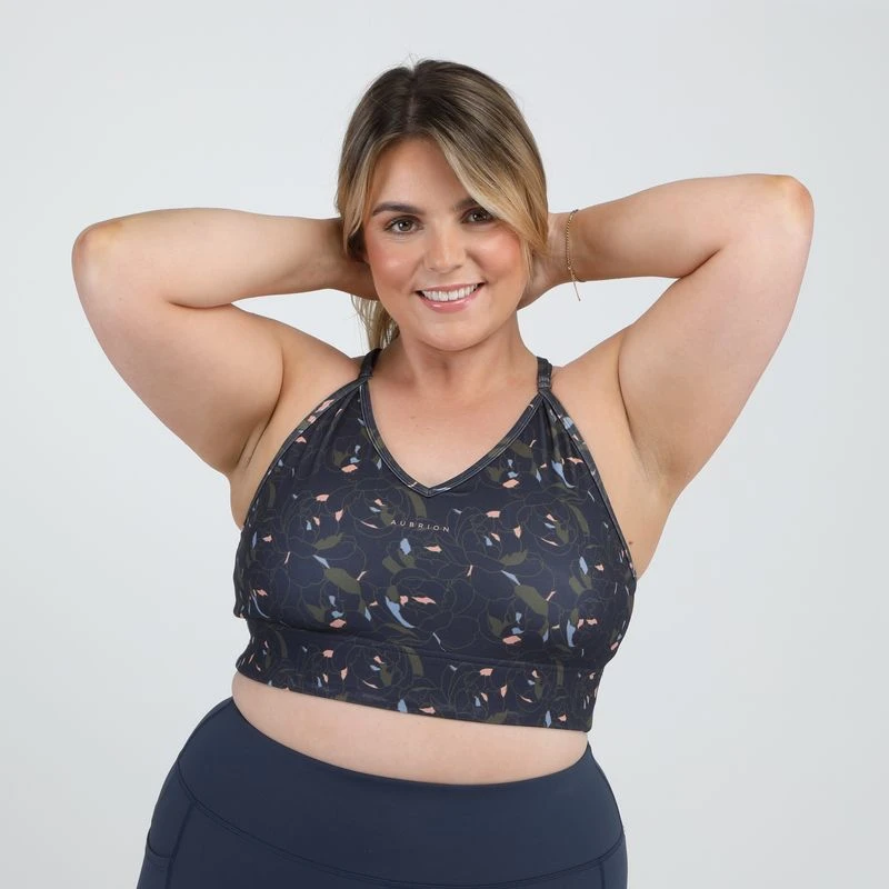 Shires Aubrion Women's Invigorate Sports Bra - Peony 6 Shires Aubrion Women's Invigorate Sports Bra - Peony - Image 4