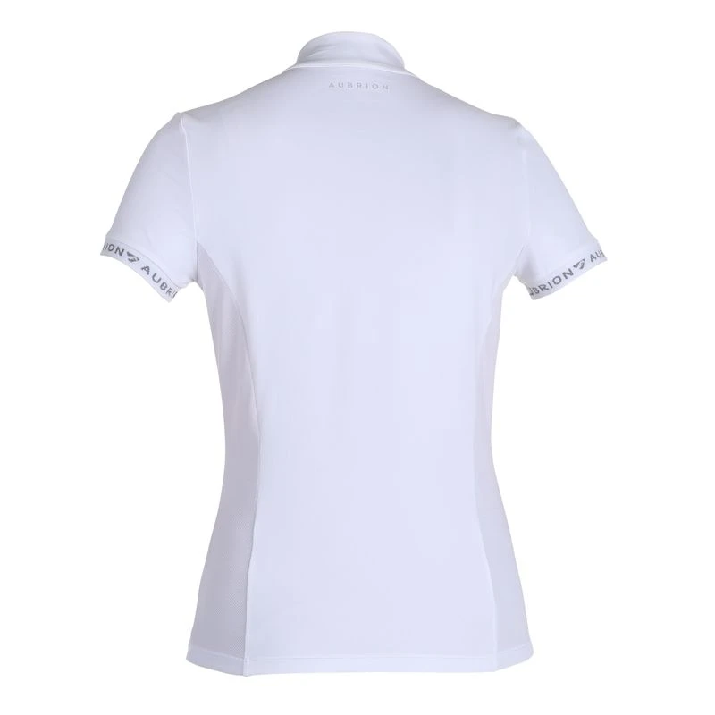 Shires Aubrion Women's Norwich Show Shirt - White 4 Shires Aubrion Women's Norwich Show Shirt - White - Image 2