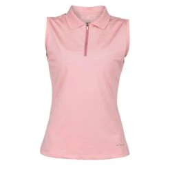 Shires Aubrion Women's Poise Sleeveless Polo - Rose