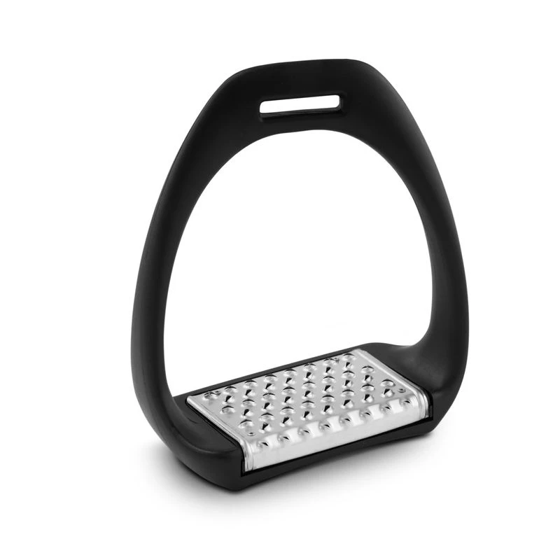 Royal Rider T3 Stirrups - Black/Stainless Steel Pad 3 Royal Rider T3 Stirrups - Black/Stainless Steel Pad