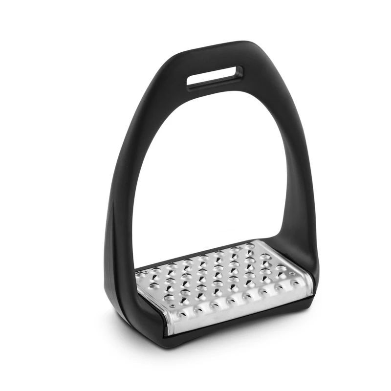 Royal Rider Sport Junior Stirrups - Black/Aluminum Pad 3 Royal Rider Sport Junior Stirrups - Black/Aluminum Pad