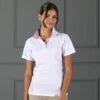 Shires Women's Short Sleeve Show Shirt - Moonstar -Equestrian Supplies Shop 622949 800 800