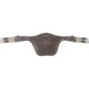 M. Toulouse Platinum Padded Leather Belly Guard Jumper Girth - Chocolate -Equestrian Supplies Shop 631124 800 800