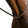 M. Toulouse Platinum Liza Fancy Stitched Raised Standing Martingale - Chocolate -Equestrian Supplies Shop 631378 800 800