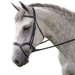 M. Toulouse Hybrid Dressage Bridle - Black