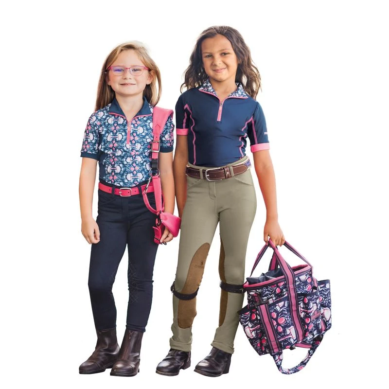 Romfh Kids' Scarlett Full Grip Pull On Tights - Navy 4 Romfh Kids' Scarlett Full Grip Pull On Tights - Navy - Image 2