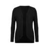 EQL Women's Mesh Cocoon Cardigan - Black -Equestrian Supplies Shop 644797 800 800