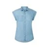 EQL Women's Tencel Rolled Cuff Shirt - Chambray -Equestrian Supplies Shop 644823 800 800