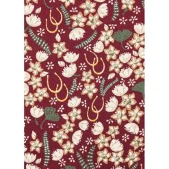 EQL Women's Inspired V-Neck Dress - Sangria Hoofprint Meadow 11 EQL Women's Inspired V-Neck Dress - Sangria Hoofprint Meadow -Equestrian Supplies Shop 645025 800 800