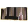 Western Rawhide Navajo Fleece Western Saddle Pad - Taupe/Black/Burgundy/White -Equestrian Supplies Shop 645593 800 800