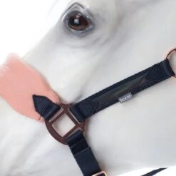 Horze Trixi Pony Soft Fleece Halter - Dark Navy 10 Horze Trixi Pony Soft Fleece Halter - Dark Navy -Equestrian Supplies Shop 649675 800 800