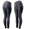 Horze Women's Ebba Summer Tec Full Seat Breeches - Dark Navy -Equestrian Supplies Shop 649839 800 800