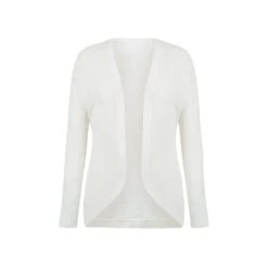 EQL Women's Mesh Cocoon Cardigan - Soft White