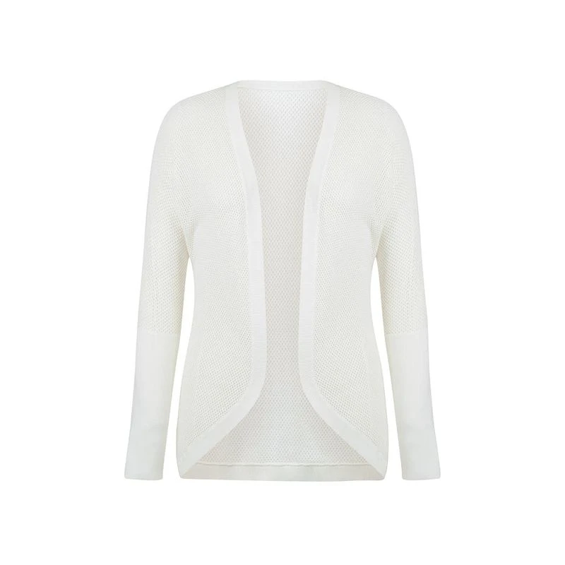EQL Women's Mesh Cocoon Cardigan - Soft White 3 EQL Women's Mesh Cocoon Cardigan - Soft White