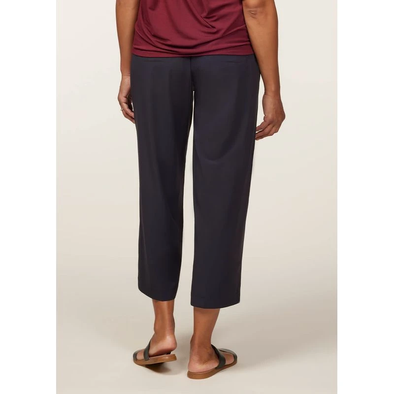 EQL Women's On The Go Stretch Crop Pants - Black 6 EQL Women's On The Go Stretch Crop Pants - Black - Image 4