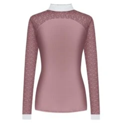 Fair Play Women's Anita Long Sleeve Competition Shirt - Dusty Pink -Equestrian Supplies Shop 655047 800 800