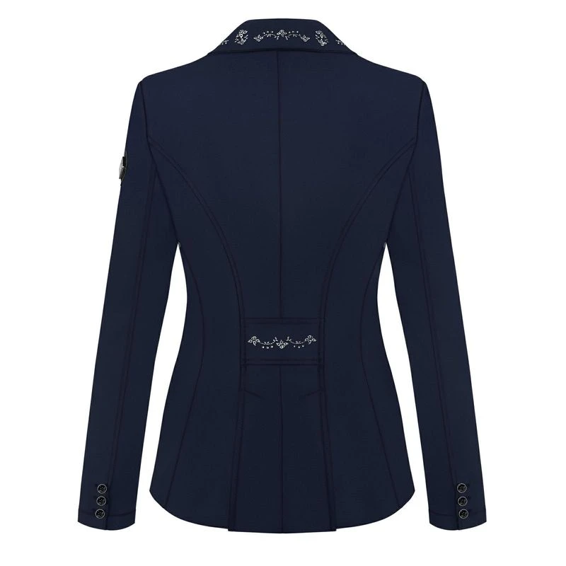 Fair Play Women's Alissa Fleur Dressage Short Tail Coat - Navy 5 Fair Play Women's Alissa Fleur Dressage Short Tail Coat - Navy - Image 3
