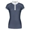 Fair Play Women's Anita Short Sleeve Competition Shirt - Steel Blue -Equestrian Supplies Shop 655226 800 800