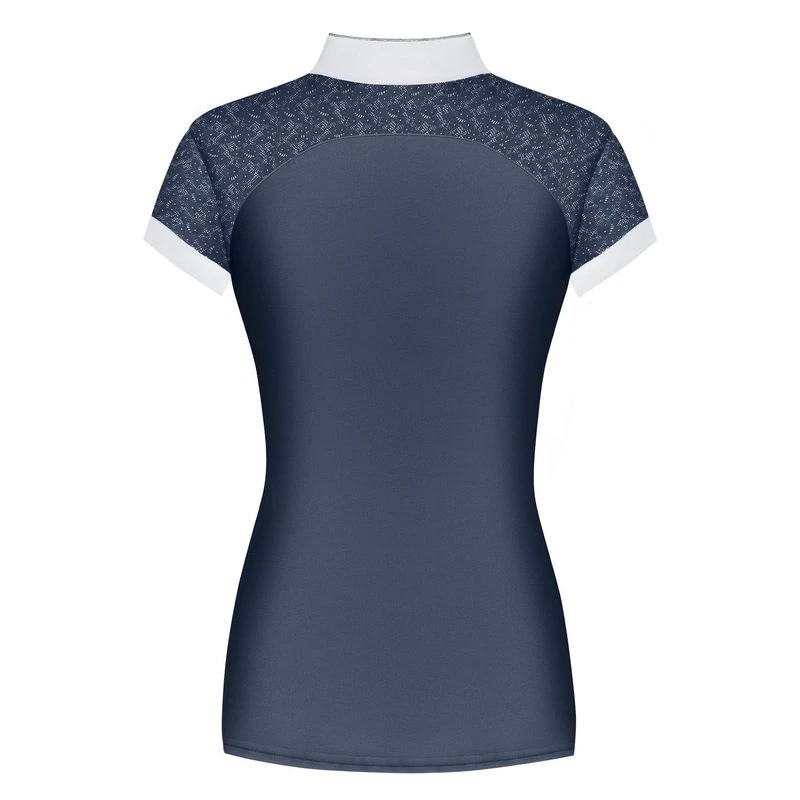 Fair Play Women's Anita Short Sleeve Competition Shirt - Steel Blue 4 Fair Play Women's Anita Short Sleeve Competition Shirt - Steel Blue - Image 2