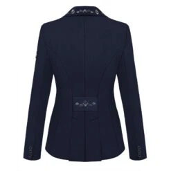 Fair Play Women's Alissa Fleur Dressage Summer Short Tail Coat - Navy -Equestrian Supplies Shop 655364 800 800