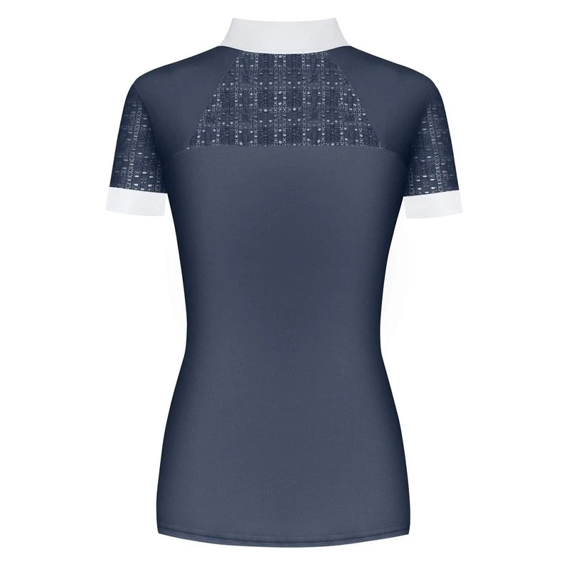 Fair Play Women's Aiko Short Sleeve Competition Shirt - Steel Blue 4 Fair Play Women's Aiko Short Sleeve Competition Shirt - Steel Blue - Image 2