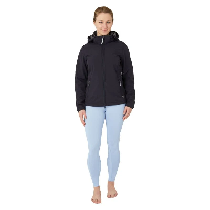 Horze Women's Trisha Softshell Jacket - Dark Navy 8 Horze Women's Trisha Softshell Jacket - Dark Navy - Image 6