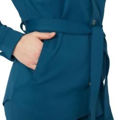 Horze Women's Alyssa Shirt Jacket - Legion Blue -Equestrian Supplies Shop 660056 800 800