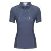 Fair Play Women's Paula Short Sleeve Tech Shirt - Steel Blue