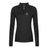 Fair Play Women's Paula Long Sleeve Tech Shirt - Black -Equestrian Supplies Shop 665241 800 800