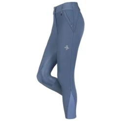 Fair Play Women's Jasmine Full Seat Breeches - Steel Blue