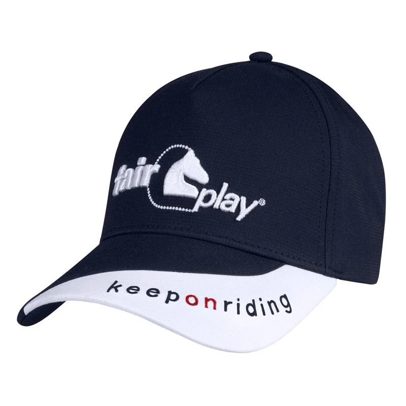 Fair Play Race Baseball Cap - Navy 3 Fair Play Race Baseball Cap - Navy