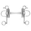 Nathe Flexible Mullen Mouth Short Cheek Pelham Bit 20mm -Equestrian Supplies Shop 671755 800 800