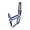 Perri's Ribbon Safety Halter - Navy IKAT -Equestrian Supplies Shop 671791 800 800