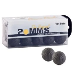 Pomms Eques Earplug 20 Pack - Black -Equestrian Supplies Shop 672960 800 800