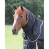 Shires Highlander Plus 200G Neck Cover - Black/Gold -Equestrian Supplies Shop 673899 800 800