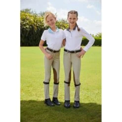 RJ Classics Kids' Sadie Jr 37.5 Short Sleeve Show Shirt - White/Flamingos -Equestrian Supplies Shop 675921 800 800